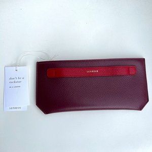 Senreve leather clutch